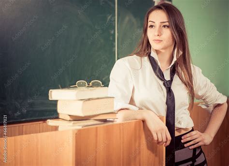 sexy young teacher